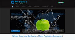 Desktop Screenshot of prodesignz.net